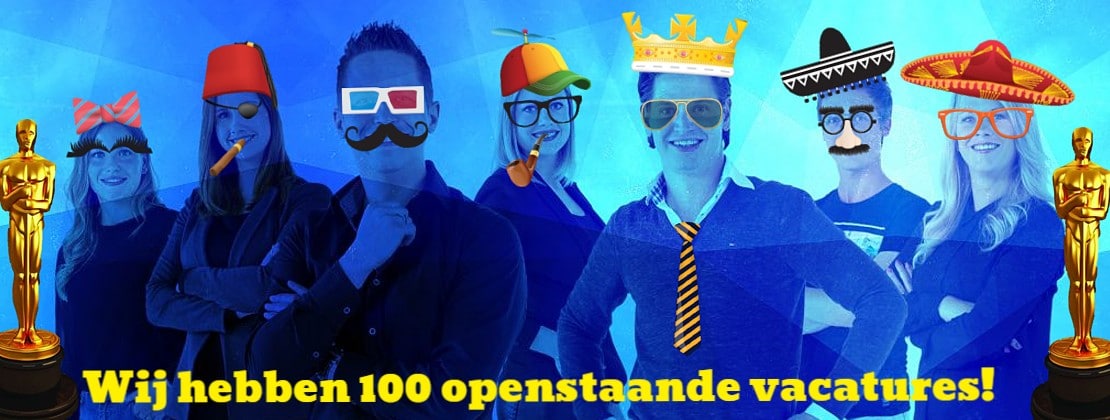 JAAAAA, 100 openstaande vacatures!